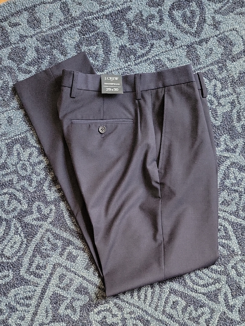 J. Crew Navy Blue Thompson Pants
